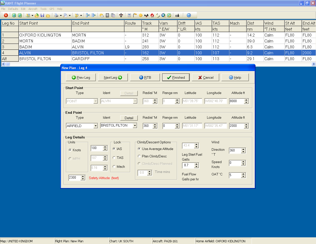 Flight planner